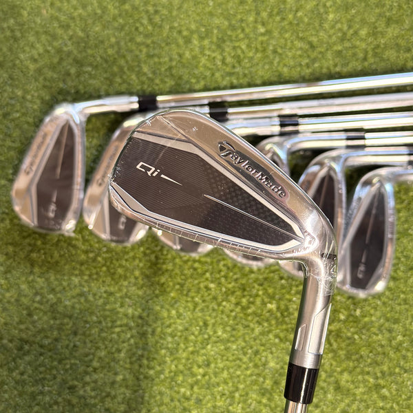 •New• TaylorMade Qi Irons 5-PW/AW Right
Handed Stiff Flex