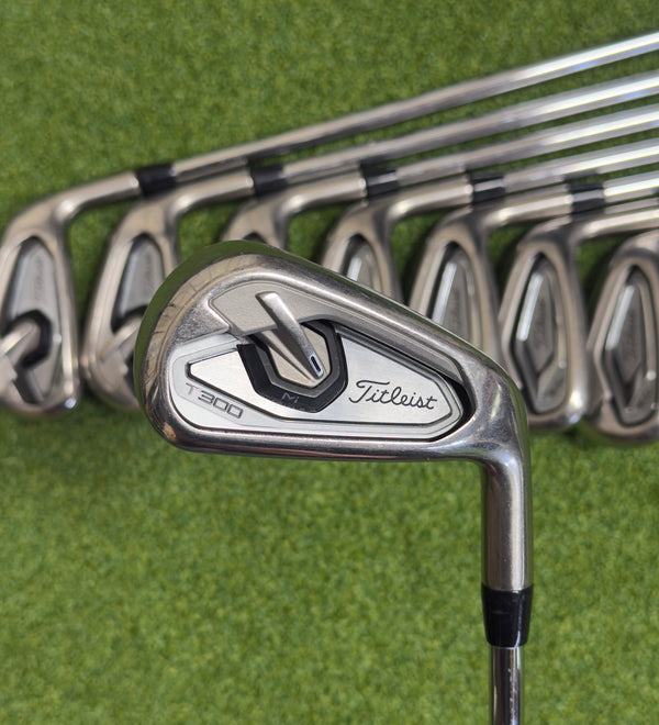 Titleist 2021 T300 4-PW/48° Right Handed Stiff Flex +.5”