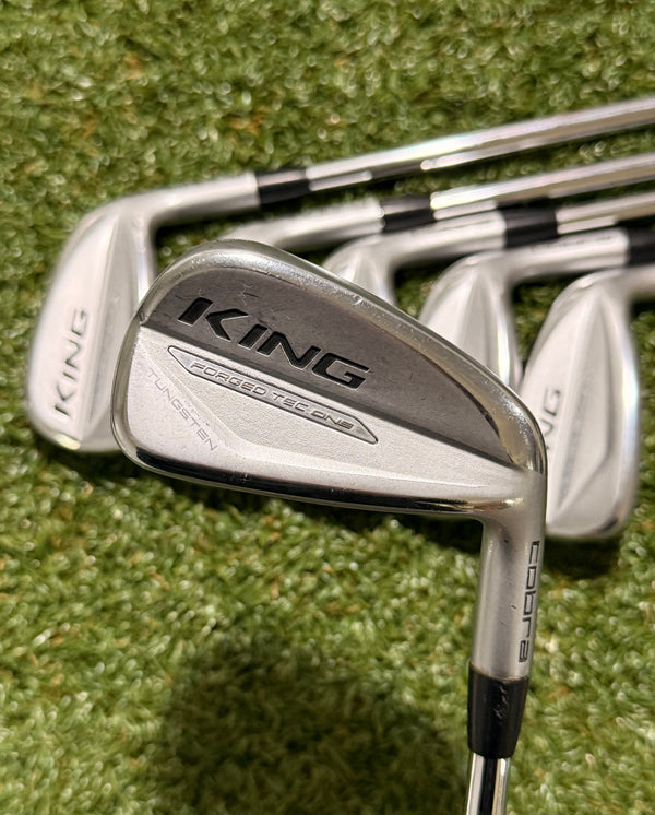 COBRA KING FORGED TEC ONE 5-PW Right Handed Stiff Flex 2020
