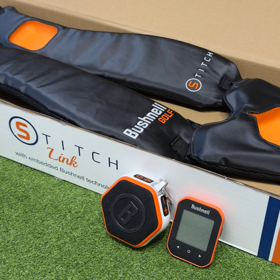 Stitch Golf Link Double Strap … With Bushnell
