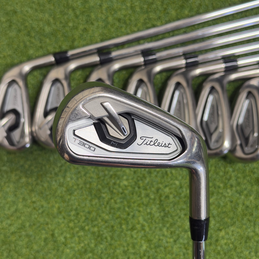 Titleist 2021 T300 4-PW/48° Right Handed Stiff Flex +.5”