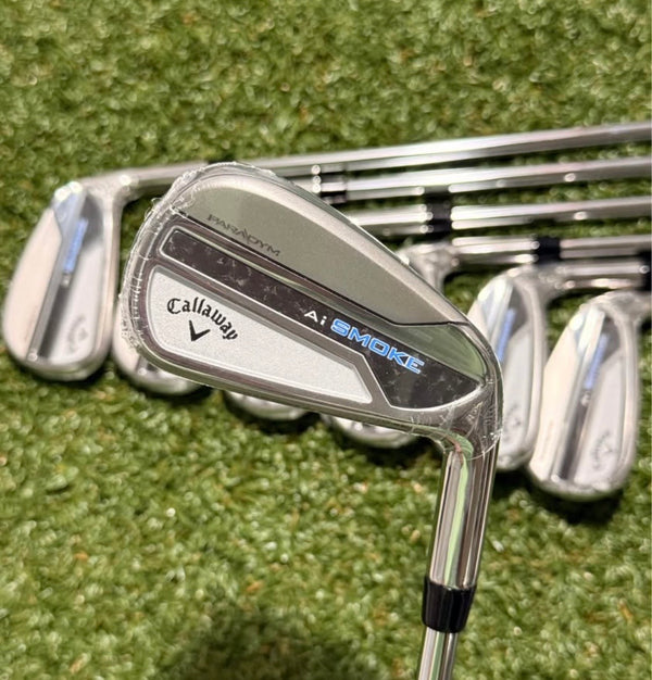 •New• Callaway Paradym Ai Smoke 5-PW/AW Right Handed Stiff Flex