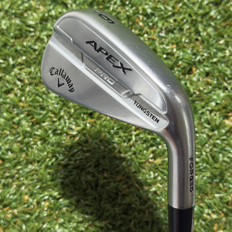 Callaway 2021 Apex Pro Single 6 Iron Right Handed X Flex