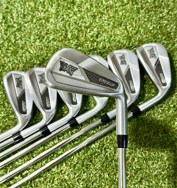 PXG Black Ops Iron Set, New, 5-PW+GW, RH, R Flex, +.5"