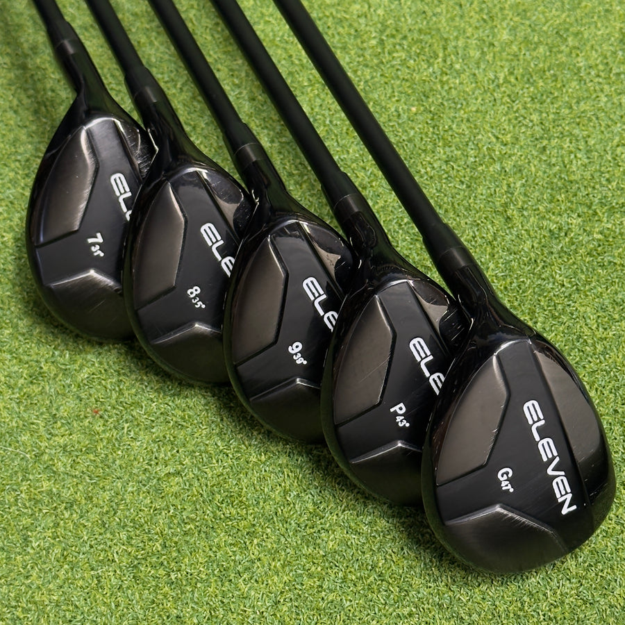 •LH• Eleven Golf Hybrid Set 7-PW / GW Left Handed Regular Flex
