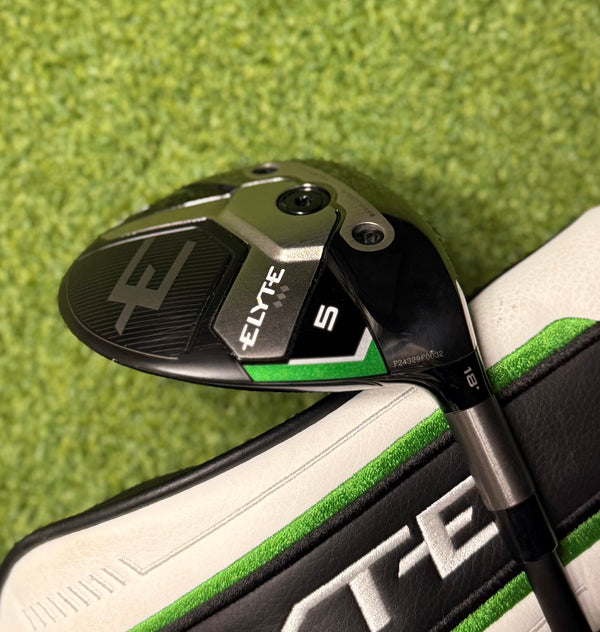 Callaway Elyte Triple
Diamond 5 Wood
Right Handed Stiff
Flex