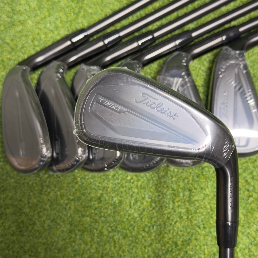 Titleist T350 Black Vapor “Limited Edition” Iron Set 5-PW/48° Right Handed Regular Flex