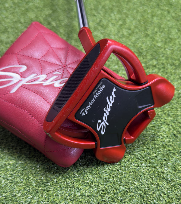 TaylorMade Spider Red Small Slant Putter Right Handed 35”
