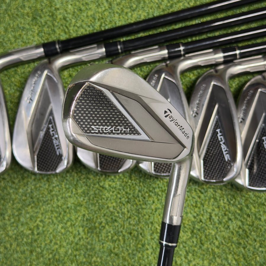 TaylorMade Stealth Iron Set 5-PW / AW Right Handed Ventus Graphite Regular Flex