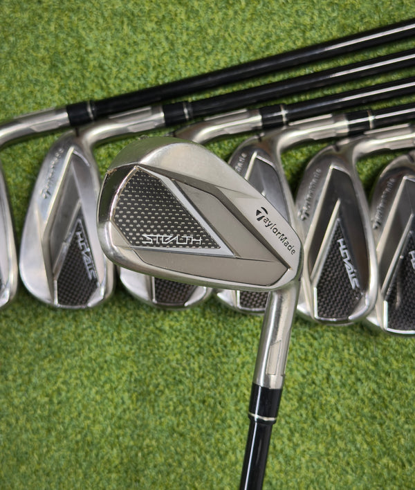 TaylorMade Stealth Iron Set 5-PW / AW Right Handed Ventus Graphite Regular Flex