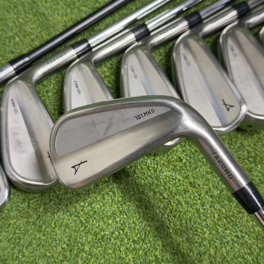 Takomo 101 MKll Iron Set 5-PW/ AW +3 Utility Right Handed Stiff Flex
