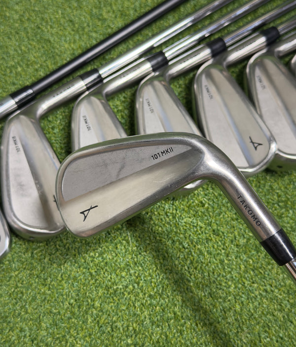 Takomo 101 MKll Iron Set 5-PW/ AW +3 Utility Right Handed Stiff Flex